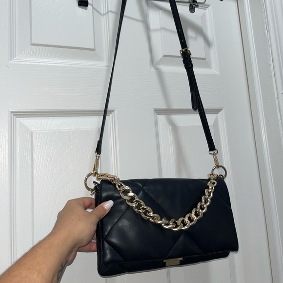 Steve Madden soft quilted clutch crossbody bag - Picture 2 of 6